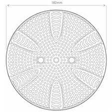 Pentair Suction Cover Fibreglass 50mm Clear Pentair Suction Cover Fibreglass 50mm Clear